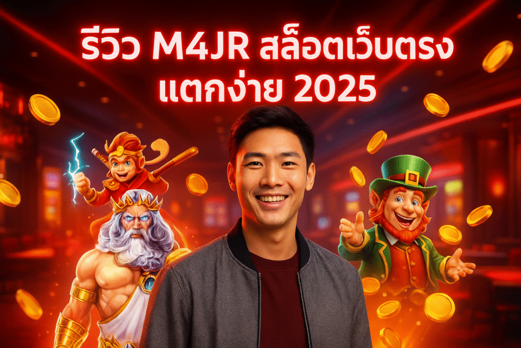 รีวิว M4JR สล็อตเว็บตรง แตกง่าย 2025