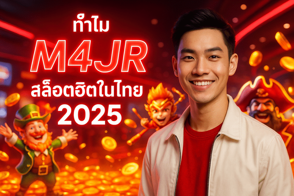 ทำไม M4JR สล็อตฮิตในไทย 2025
