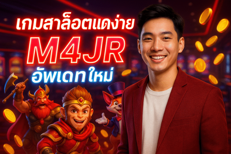 เกมสล็อตแตกง่าย M4JR อัพเดทใหม่